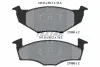 Комплект гальмівних колодок передн, SEAT CORDOBA, CORDOBA VARIO, IBIZA II, TOLEDO I VW GOLF III, POLO, POLO III CLASSIC, VENTO 1.0-2.0 05.91-12.02 TEXTAR (2186601) зображення 1