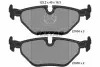 Комплект гальмівних колодок задн, MG MG X-POWER SAAB 9-5 1.9D-5.0 09.97-12.09 TEXTAR (2193404) зображення 1