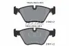 Колодки гальмівні (передні) BMW 5 (E39) 95-04 (Ate) M47/M51/M52/M54/M57 TEXTAR (2199081) зображення 1