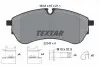 Фото Тормозные колодки (передние/задние) VW Crafter/MAN TGE 2.0TDI 16- (CBI) Q+ (163.6x67x21.1) TEXTAR (2214701) изображение 2