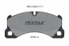 Фото Колодки гальмівні (передні) Porsche Cayenne/Cayenne Coupe 17- (Brembo) TEXTAR (2214801) зображення 2