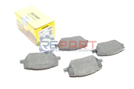 Фото Колодки гальмівні (передні) Fiat 500X 1.4-1.6/1.6-2.0D 14-/ Jeep Renegade1.4-1.6/2.0CRD 14- Q+ TEXTAR (2216501) зображення 1