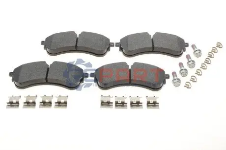 Комплект гальмівних колодок передн, MAN TGE VW CRAFTER, GRAND CALIFORNIA CAMPER 2.0D/Electric 09.16 TEXTAR 2217801 Купити в Україні