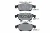 Колодки гальмівні (передні) Fiat 500X/Jeep Renegade 14 TEXTAR (2224001) зображення 1