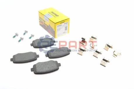 Фото Колодки гальмівні (задні) Fiat 500/Jeep Compass/Renegade 14- Q+ TEXTAR (2230401) зображення 1
