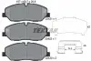 Фото Комплект гальмівних колодок передн, HYUNDAI H350 2.5D 04.15 TEXTAR (2242101) зображення 1