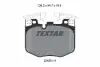 Фото Колодки гальмівні (передні) BMW 3 (G20) 18-/5 (G30/F90)/7 (G11/G12) 15- (Brembo) TEXTAR (2242501) зображення 2