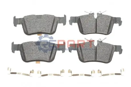 Комплект гальмівних колодок задн (з комплектуючими), VOLVO S60 III, S90 II, V60 II, V90 II, XC60 II 2.0-2.0H 03.16 TEXTAR 2258201 Купити в Україні