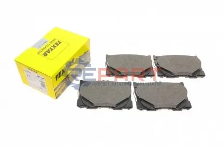 Фото Колодки гальмівні (передні) MB C-class (W205/S205/C205)/E-class (W213) 16- (Brembo) TEXTAR (2258601) зображення 1