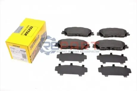 Комплект гальмівних колодок передн, LEXUS ES, UX TOYOTA CAMRY, C-HR, COROLLA CROSS, PRIUS, RAV 4 V 1.2-Electric 10.16 TEXTAR 2276801 Купити в Україні