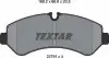 Фото Колодки гальмівні (задні) MB Sprinter (907) 511-519 CDI 18- (Brembo) (169.2x66.6x20.5) Q+ TEXTAR (2279101) зображення 5