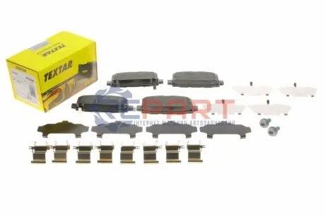 Фото Колодки гальмівні (задні) Jeep Compass 1.4-2.4 17- (TRW) TEXTAR (2284401) зображення 1