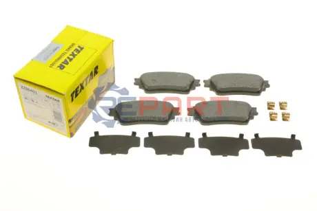 Фото Колодки гальмівні (задні) Mitsubishi Eclipse Cross 17-/Outlander 1.5-3.0 12- (103.9x41.7x14.6) TEXTAR (2286401) зображення 1