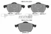 Тормозные колодки (передние) Audi A4/A6/Skoda Superb/VW Passat 1.9TDI/2.5TDI 96- Q+ (с датчиками) TEXTAR (2301802) изображение 2