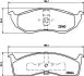 Комплект гальмівних колодок передн, CHRYSLER 300M, CARAVAN, CONCORDE, GRAND VOYAGER III, NEON, NEON II, NEW YORKER, VISION, VOYAGER III, VOYAGER IV DODGE CARAVAN, INTREPID, NEON 1.6-3.8 10.92 TEXTAR (2304301) зображення 1