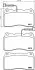 Комплект гальмівних колодок передн, VOLVO S60 I, V70 II ALFA ROMEO 156, 159, 166, BRERA, GIULIETTA, SPIDER CADILLAC ATS CHEVROLET CORVETTE CHRYSLER 300C 1.6D-Electric 10.94 TEXTAR (2309201) зображення 1