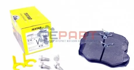 Комплект гальмівних колодок передн, NISSAN PRIMASTAR OPEL VIVARO A RENAULT ESPACE III, TRAFIC II 1.9D-3.0 10.98 TEXTAR 2309902 Купити в Україні