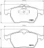 Фото Комплект гальмівних колодок передн, CHEVROLET VECTRA OPEL CALIBRA A, VECTRA B SAAB 900 II, 9-3, 9-5 1.6-3.0D 08.91-12.09 TEXTAR (2311502) зображення 1