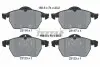 Комплект гальмівних колодок передн, OPEL ASTRA G, ZAFIRA A SAAB 900 II, 9-3, 9-5 1.9D-3.0D 07.93-12.09 TEXTAR (2311701) зображення 1