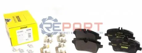 Комплект тормозных колодок TEXTAR 2314401 Купить в Украине