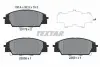 Комплект гальмівних колодок передн, ACURA RSX HONDA CIVIC VII, CIVIC VIII, S2000 2.0/2.2 03.99 TEXTAR (2317801) зображення 1