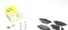 Комплект гальмівних колодок задн, CHEVROLET ASTRA, CORSA, VIVA, ZAFIRA OPEL ASTRA G, ASTRA G CLASSIC, ZAFIRA A 1.2-2.2D 08.94-07.12 TEXTAR (2325803) зображення 1