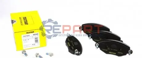 Комплект гальмівних колодок передн, FORD MONDEO III JAGUAR X-TYPE I 1.8-3.0 10.00-12.09 TEXTAR 2327904 Купити в Україні