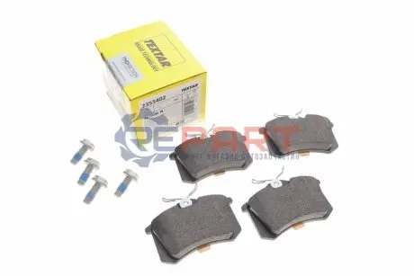 Колодки гальмівні (задні) VW Caddy III 04-/Peugeot 308 07-/Citroen C4 04- (Lucas) (87x53x17.2) TEXTAR 2355402 Купити в Україні