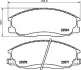 Комплект гальмівних колодок передн, DAEWOO REXTON HYUNDAI H-1, H-1 / STAREX, H-1 CARGO, HIGHWAY, SANTA FÉ I, TERRACAN, TRAJET, XG LADA NIVA TRAVEL SSANGYONG ACTYON I 1.5-3.5 06.97 TEXTAR (2356901) зображення 1