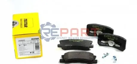 Комплект гальмівних колодок задн, BAIC SENOVA X65 CHRYSLER 200, SEBRING CITROEN C4 AIRCROSS, C-CROSSER, C-CROSSER ENTERPRISE DODGE AVENGER, CALIBER JEEP COMPASS, PATRIOT 1.6-3.8 04.00 TEXTAR 2358202 Купити в Україні