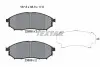 Фото Комплект гальмівних колодок передн, INFINITI EX, FX, G, M, M35, M37, Q45 III, Q60, QX50 I NISSAN NAVARA, PATHFINDER III, QASHQAI +2 1.6D-4.5 05.98 TEXTAR (2369803) зображення 9