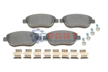 Комплект гальмівних колодок передн, ABARTH 500 / 595 / 695 CITROEN BERLINGO, C3 I, C4, C4 I, XSARA, XSARA PICASSO FIAT DOBLO, IDEA LANCIA MUSA PEUGEOT 1007, 206, 207, 307 1.2-2.0D 02.98 TEXTAR 2370803 Купити в Україні