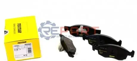 Комплект гальмівних колодок передн, FIAT DOBLO 1.2-1.9D 03.01 TEXTAR 2384201