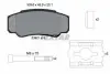 Комплект гальмівних колодок задн, CITROEN JUMPER I, JUMPER II FIAT DUCATO PEUGEOT BOXER 1.9D-3.0D 02.94 TEXTAR (2392101) зображення 1