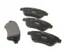 Комплект гальмівних колодок передн, RENAULT GRAND SCENIC II, KANGOO, KANGOO EXPRESS, MEGANE II, SCENIC II 1.4-2.0D 10.01 TEXTAR (2393001) зображення 1