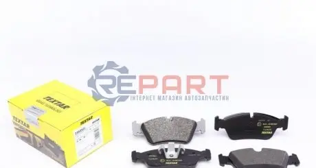 Комплект гальмівних колодок передн, BMW 1 (E87), 3 (E90) 1.6/2.0/2.0D 06.04-12.11 TEXTAR 2393501