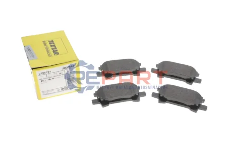 Комплект гальмівних колодок задн, LEXUS RX TOYOTA HARRIER, HIGHLANDER / KLUGER 2.4-3.5 09.00-12.13 TEXTAR 2396701 Купити в Україні