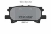 Комплект гальмівних колодок задн, LEXUS RX TOYOTA HARRIER, HIGHLANDER / KLUGER 2.4-3.5 09.00-12.13 TEXTAR (2396701) зображення 2