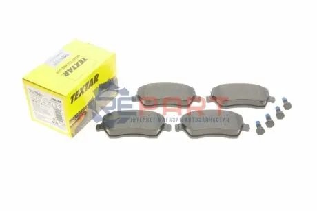 Фото Колодки гальмівні (передні) Renault Kangoo 08-/Megane IV 15-/Zoe 12- (TRW) Q+ TEXTAR (2397301) зображення 1