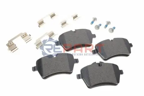 Комплект гальмівних колодок передн, MINI (R50, R53), (R52), (R56), (R57), (R58), (R59), CLUBMAN (R55), COUNTRYMAN (R60), PACEMAN (R61) 1.4LPG-2.0D 06.01-10.16 TEXTAR 2398401 Купити в Україні