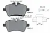 Колодки тормозные (передние) Mini (R56/R57/R58/R59)/Clubman (R55)/Clubvan (R55)/Countryman (R60) TEXTAR (2398404) изображение 2
