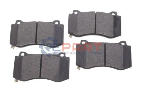 Комплект гальмівних колодок передн, CHRYSLER 300C DODGE CHALLENGER, CHARGER, MAGNUM JEEP GRAND CHEROKEE III 2.7-6.4 09.04 TEXTAR 2407501
