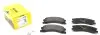 Фото Комплект гальмівних колодок передн, JEEP GRAND CHEROKEE II 2.7D-4.7 09.98-09.05 TEXTAR (2408301) зображення 1