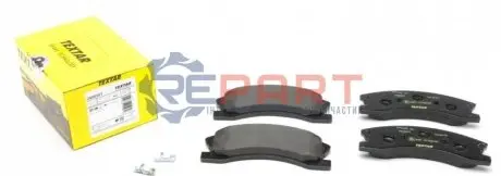 Комплект гальмівних колодок передн, JEEP GRAND CHEROKEE II 2.7D-4.7 09.98-09.05 TEXTAR 2408301 Купити в Україні