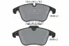 Комплект гальмівних колодок передн, JAGUAR S-TYPE II, XF I, XF SPORTBRAKE, XJ, XK II 2.0-5.0 01.99-12.15 TEXTAR (2408401) зображення 2
