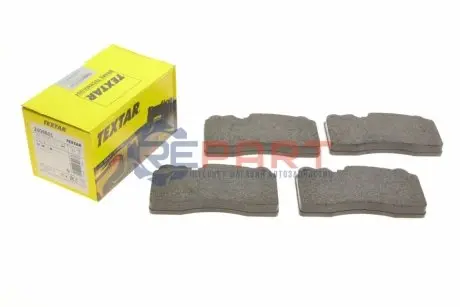 Комплект гальмівних колодок передн, CHEVROLET CORVETTE VW TOUAREG 2.5D-6.2 10.02-12.19 TEXTAR 2409801 Купити в Україні