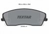 Тормозные колодки, дисковый тормоз.) - TEXTAR 2416601 (K68147681AA)