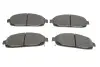 Комплект гальмівних колодок передн, JEEP COMMANDER, GRAND CHEROKEE III 3.0D-5.7 10.04-10.11 TEXTAR (2425001) зображення 1