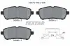 Комплект гальмівних колодок передн, DAIHATSU MATERIA, SIRION FORD FIESTA, FIESTA VI MAZDA 2 MITSUBISHI MIRAGE / SPACE STAR VI SUBARU JUSTY IV SUZUKI BALENO, SWIFT IV 1.0-1.6D 01.05 TEXTAR (2428303) зображення 1