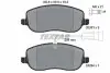 Комплект гальмівних колодок передн, FIAT CROMA, SCUDO PEUGEOT 807 1.9D-2.4D 02.96 TEXTAR (2429401) зображення 1